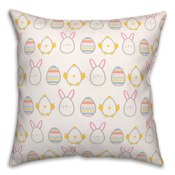 Creative Products Easter Egg Disguises 16 x 16 Spun Poly Pillow