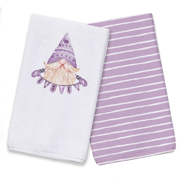 Creative Products Easter Gnome 16 x 25 Tea Towel Set of 2