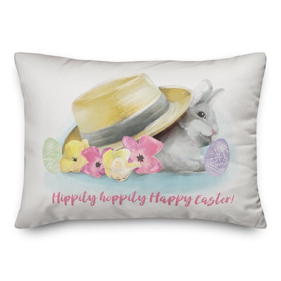Creative Products Easter Sunhat 14x20 Spun Poly Pillow