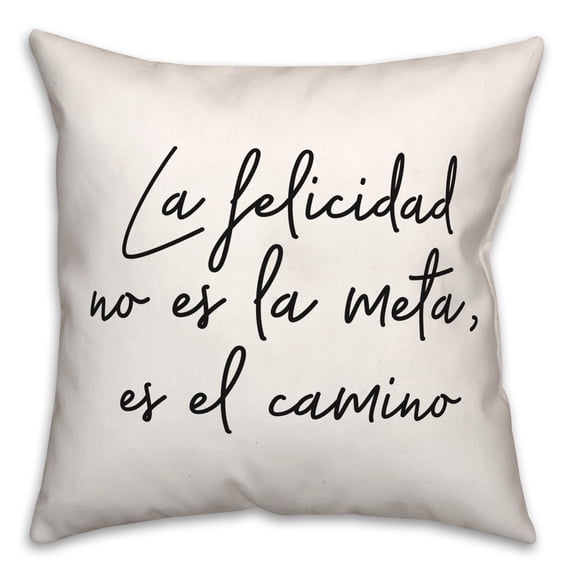 Creative Products El Camino 18x18 Spun Poly Pillow