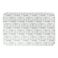 thumbnail image 1 of Creative Products Elephant Pattern 34x21 Bath Mat, 1 of 1