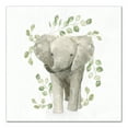 thumbnail image 1 of Creative Products Elephant with Greenery 20x20 Canvas Wall Art, 1 of 5