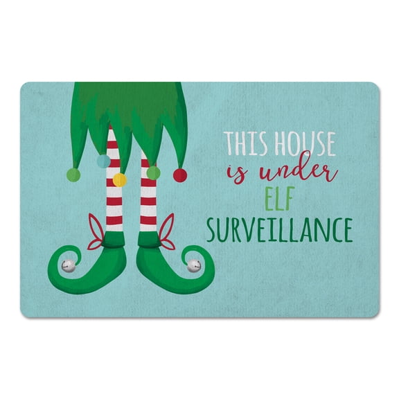 Creative Products Elf Surveillance 27x18 Floor Mat