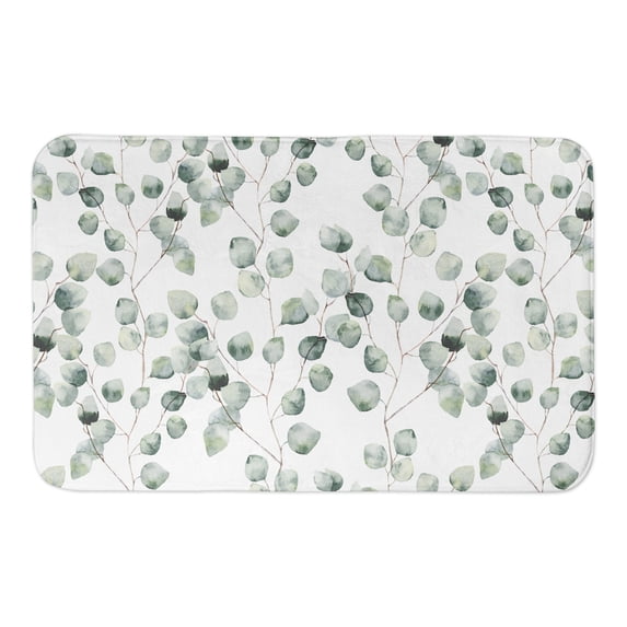 Creative Products Eucalyptus Pattern 34x21 Bath Mat