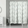 thumbnail image 1 of Creative Products Eucalyptus Pattern 71x74 Shower Curtain, 1 of 2