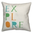 thumbnail image 1 of Creative Products Explore 16x16 Spun Poly Pillow, 1 of 3