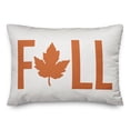 thumbnail image 1 of Creative Products Fall Leaf 14x20 Spun Poly Pillow, 1 of 3