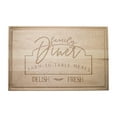 thumbnail image 1 of Creative Products Family Diner 17 x 11 Maple Cutting Board, 1 of 1