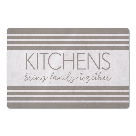 Creative Products Family Kitchen Tan 27x18 Floor Mat