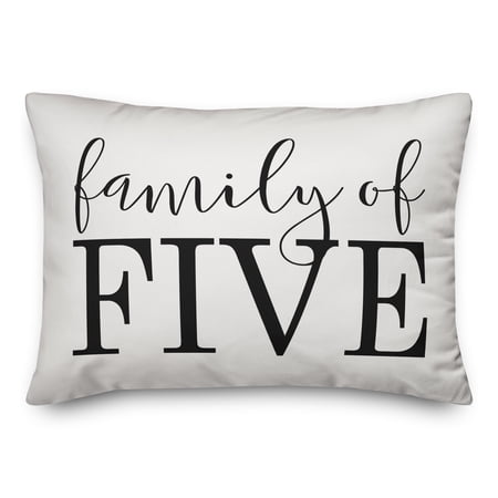 Creative Products Family of Five 14x20 Indoor / Outdoor Pillow