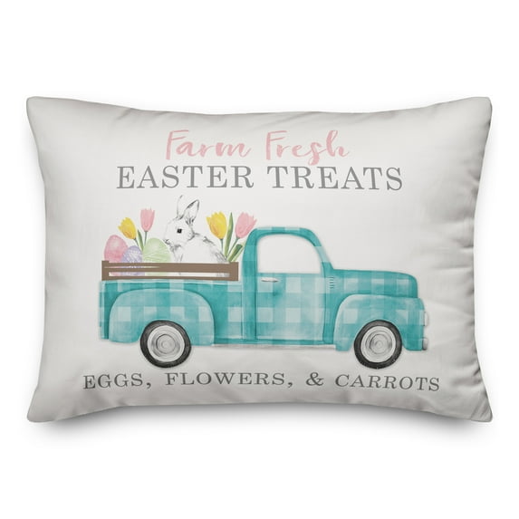Creative Products Farm Fresh Treats 14x20 Spun Poly Pillow
