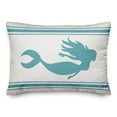 thumbnail image 1 of Creative Products Farmhouse Mermaid 14x20 Spun Poly Pillow, 1 of 2
