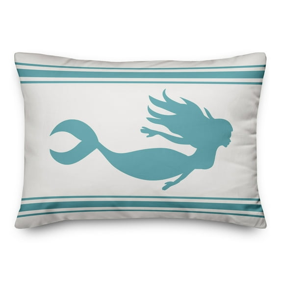 Creative Products Farmhouse Mermaid 14x20 Spun Poly Pillow