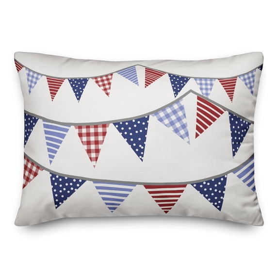 Creative Products Festive Garland 14x20 Spun Poly Pillow