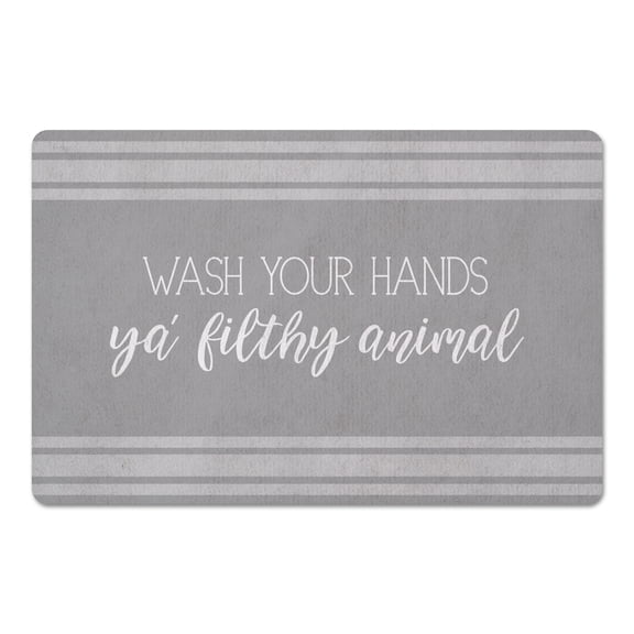 Creative Products Filthy Animals 27x18 Floor Mat