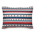 thumbnail image 1 of Creative Products Flag Stars and Stripes 14x20 Spun Poly Pillow, 1 of 3