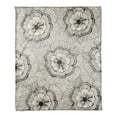 thumbnail image 1 of Creative Products Floarl Pattern 50 x 60 Coral Fleece Blanket, 1 of 3