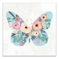 thumbnail image 1 of Creative Products Floral Butterfly 16x16 Canvas Wall Art, 1 of 5