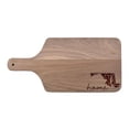 thumbnail image 1 of Creative Products Floral Home State - Maryland 17 x 8 Walnut Paddle Cutting Board, 1 of 1