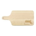 thumbnail image 1 of Creative Products Floral Home State - Massachusetts 17 x 8 Maple Paddle Cutting Board, 1 of 1