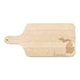 thumbnail image 1 of Creative Products Floral Home State - Michigan 17 x 8 Maple Paddle Cutting Board, 1 of 1