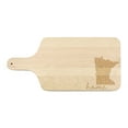 thumbnail image 1 of Creative Products Floral Home State - Minnesota 17 x 8 Maple Paddle Cutting Board, 1 of 1