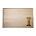 thumbnail image 1 of Creative Products Floral Monogram - I 17 x 11 Maple Cutting Board, 1 of 1