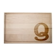 thumbnail image 1 of Creative Products Floral Monogram - Q 17 x 11 Maple Cutting Board, 1 of 1