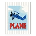 thumbnail image 1 of Creative Products Flying Plane 11x14 Canvas Wall Art, 1 of 5