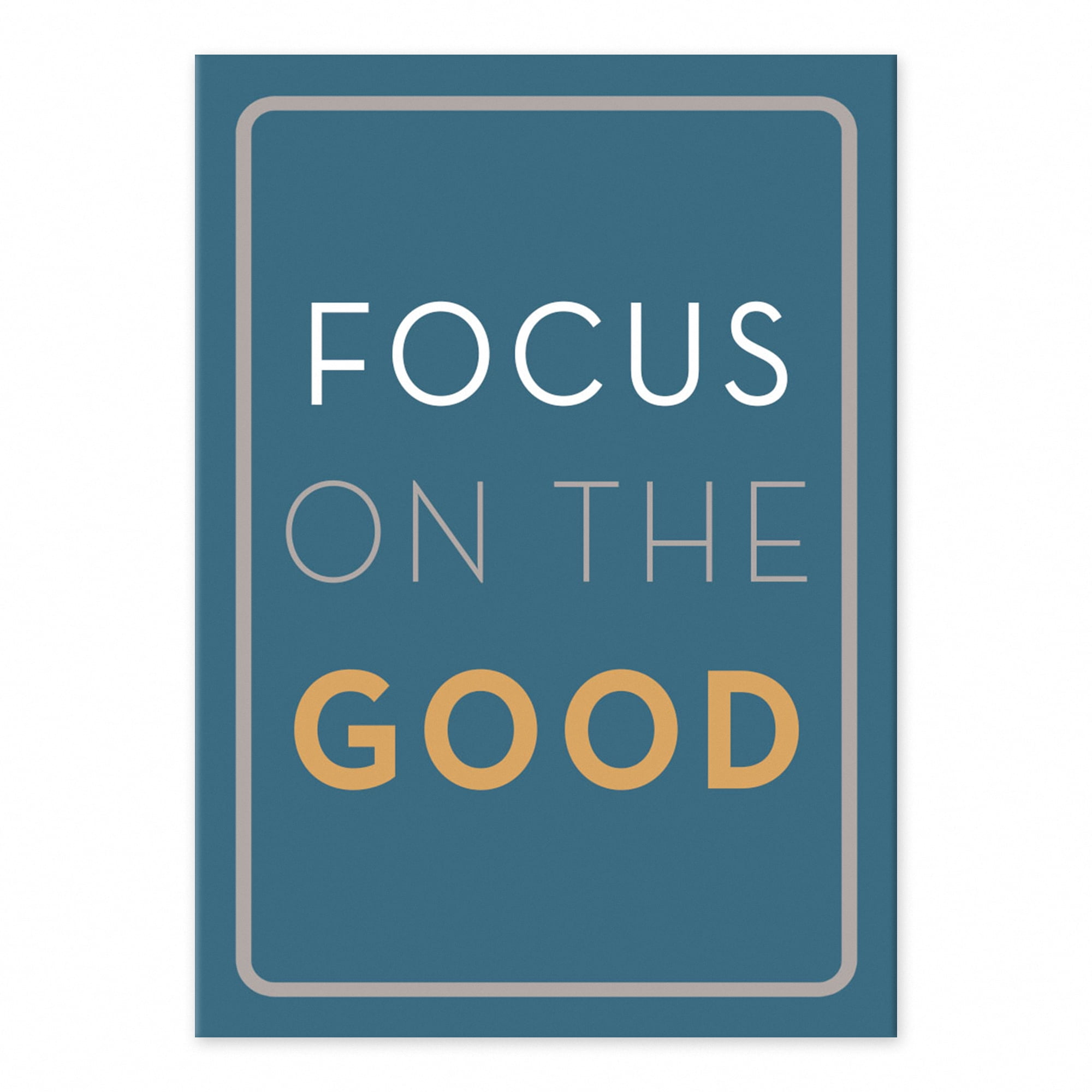 Creative Products Focus On The Good 2 5 X 7 Tabletop Canvas Walmart Creative products focus on the good 2 5 x 7 tabletop canvas walmart