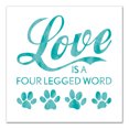 thumbnail image 1 of Creative Products Four Legged Love 24 x 24 Canvas Wall Art, 1 of 5