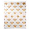thumbnail image 1 of Creative Products Fox Face Friend 50x60 Throw Blanket, 1 of 2