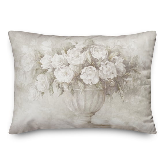 Creative Products French Country Florals 20 x 14 Spun Poly Pillow