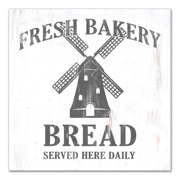 Creative Products Fresh Bakery Bread 16x16 Canvas Wall Art