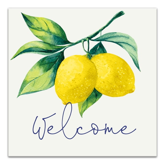 Creative Products Fresh Lemons Bright 5 16 x 16 Canvas Wall Art