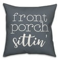 thumbnail image 1 of Creative Products Front Porch Sitting Slate 18 x 18 Indoor / Outdoor Pillow, 1 of 3