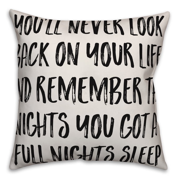 Creative Products Gangsta Napper 16x16 Spun Poly Pillow