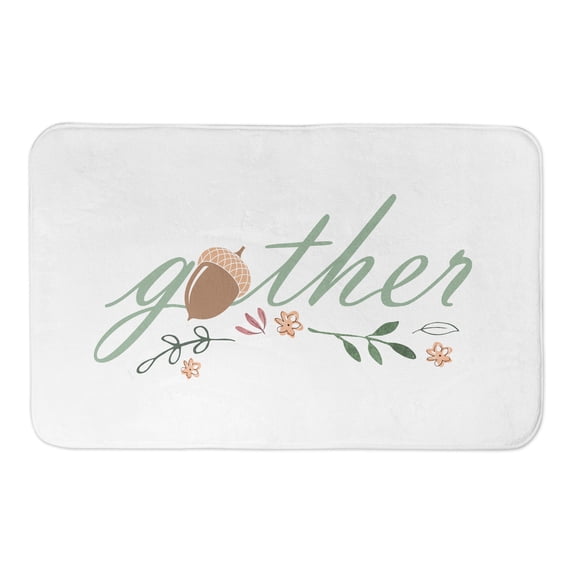 Creative Products Gather Acorn 34x21 Bath Mat
