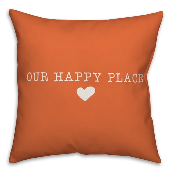 Creative Products Gather Here Coral 20x20 Indoor / Outdoor Pillow
