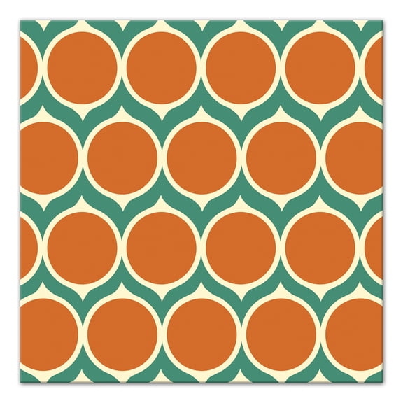 Creative Products Geo Mid Mod Third Version 12 x 12 Canvas Wall Art