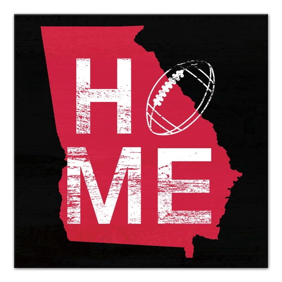 Creative Products Georgia Football State Pride 16x16 Canvas Wall Art