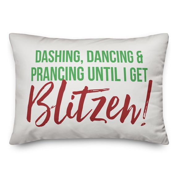 Creative Products Get Blitzen 14x20 Spun Poly Pillow