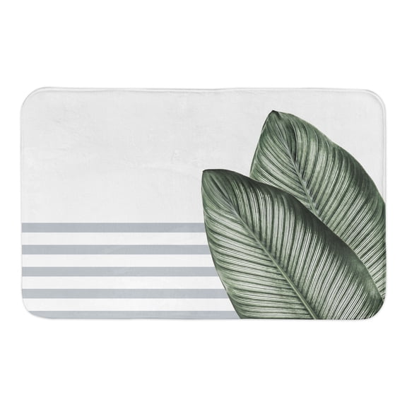 Creative Products Giant Palm Leaves 34x21 Bath Mat