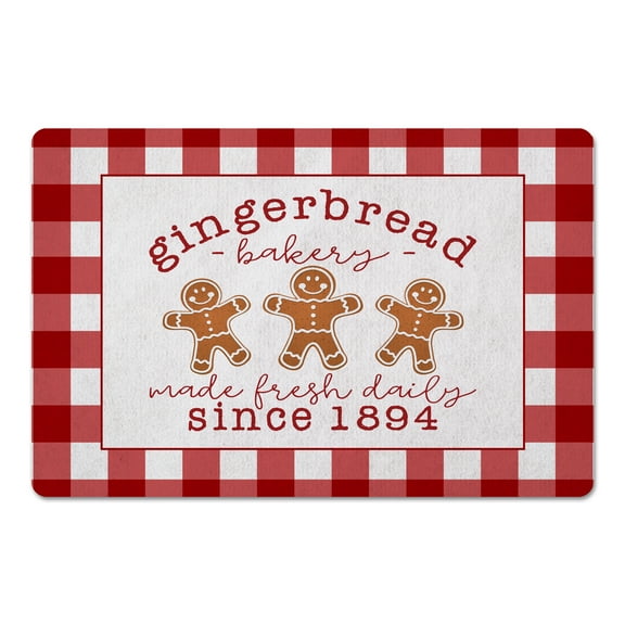 Creative Products Gingerbread Bakery 27x18 Floor Mat