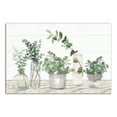 thumbnail image 1 of Creative Products Glass Pots With Plants 18 x 12 Canvas Wall Art, 1 of 5