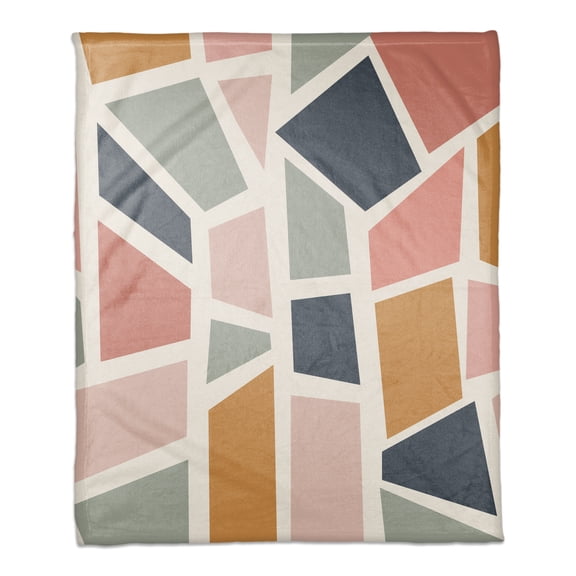 Creative Products Glass Window 50x60 Coral Fleece Blanket