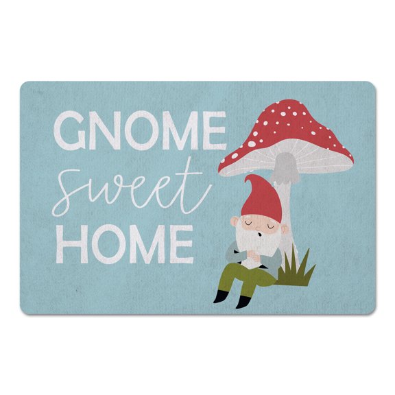Creative Products Gnome Sweet Home 18 x 27 Floor Mat