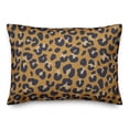 thumbnail image 1 of Creative Products Gold Leopard 20 x 14 Spun Poly Pillow, 1 of 3