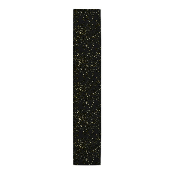Creative Products Gold Stars 16x72 Poly Twill Table Runner