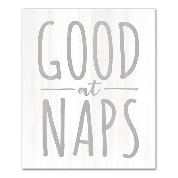 Creative Products Good At Naps 20x24 Canvas Wall Art